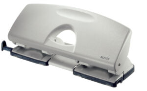 PERFORATOR LEITZ 5012 DUBBEL INLEG 2.5MM GRIJS