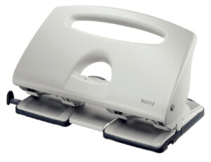 PERFORATOR LEITZ 5132 DUBBEL INLEG 4.0MM GRIJS