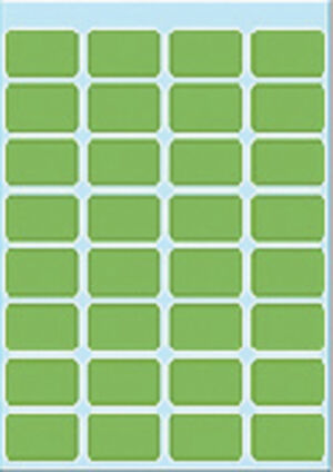 ETIKET HERMA 3645 12X19MM 160ST GROEN