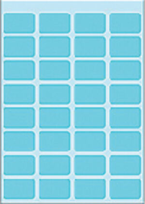 ETIKET HERMA 3643 12X19MM 160ST BLAUW