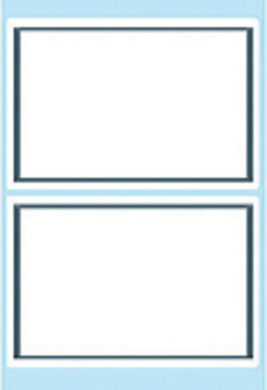 ETIKET SCHRIFT HERMA 5715 53X80MM KADER 12ST GRIJS