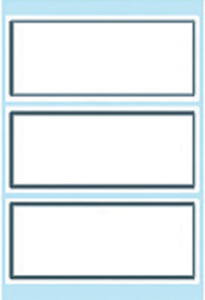 ETIKET SCHRIFT HERMA 5711 36X80MM KADER 18ST GRIJS