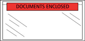 PAKLIJSTENVELOP QUANTORE 230X121MM BEDRUKT
