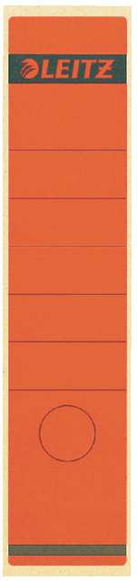 RUGETIKET LEITZ 1640 62X285MM ROOD
