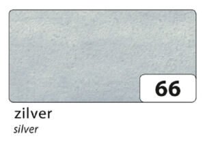 ZIJDEVLOEIPAPIER FOLIA 50X70CM 20G NR 66 ZILVER