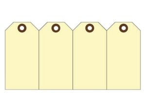 LABEL HF2 NR4 50X100MM KARTON 200GR CHAMOIS