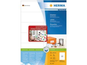 ETIKET HERMA 4457 105X48MM PREMIUM A4 1200ST