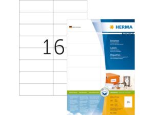 ETIKET HERMA 4462 105X37MM PREMIUM A4 1600ST