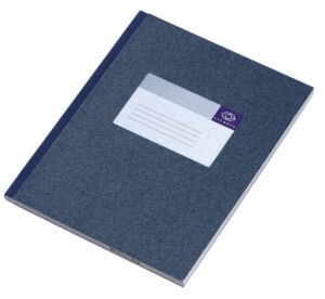 REGISTER BREEDKWARTO A1012-246 80BLAD BLAUW