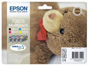 INKCARTRIDGE EPSON T061540 ZWART 3 KLEUREN