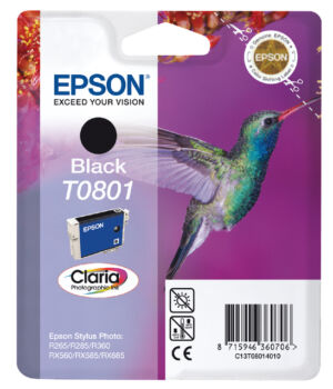 INKCARTRIDGE EPSON T080140 ZWART