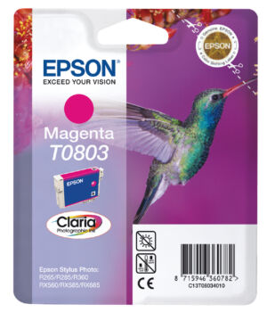 INKCARTRIDGE EPSON T080340 ROOD
