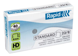 NIETEN RAPID 23/8 GEGALV STANDAARD 1000ST
