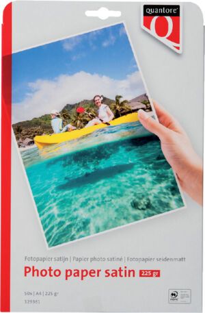 FOTOPAPIER QUANTORE A4 230GR MAT SATIJN