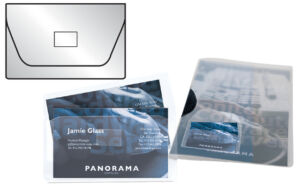 VISITEKAARTTAS 3L 6825-10 105X60MM ZELFKL +KLEP