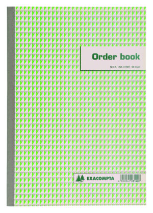 ORDERBOEK EXACOMPTA 297X210MM 50X2V