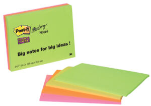MEMOBLOK 3M POST-IT 64454SS 152X101MM SS ASS