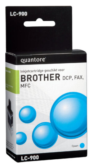 INKCARTRIDGE QUANTORE BRO LC-900 BLAUW