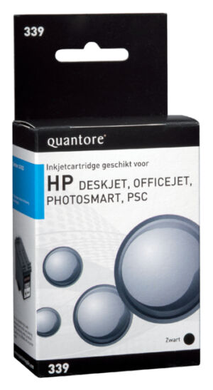 INKCARTRIDGE QUANTORE HP 339 C8767EE ZWART
