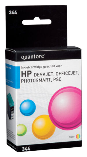 INKCARTRIDGE QUANTORE HP 344 C9363EE KLEUR