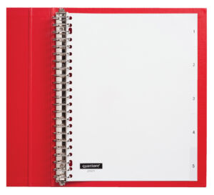 TABBLAD QUANTORE 23RINGS PP 1-5 WIT