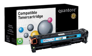 TONERCARTRIDGE QUANTORE HP CF381A 2.7K BLAUW