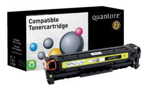 TONERCARTRIDGE QUANTORE HP CF382A 2.7K GEEL