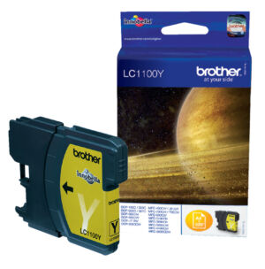 INKCARTRIDGE BROTHER LC-1100 GEEL