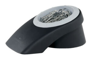 PAPERCLIPHOUDER VEGAS ZWART INCL 100PAPERCLIPS