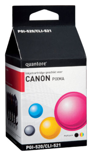 INKCARTRIDGE QUA CAN PGI-520 CLI-521 2 ZW 3 KL