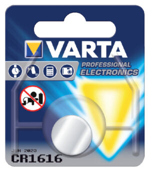 BATTERIJ VARTA CR1616 LITHIUM