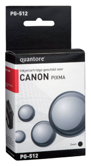 INKCARTRIDGE QUANTORE CAN PG-512 ZWART