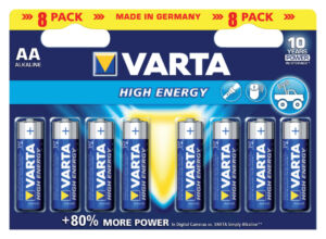BATTERIJ VARTA AA HIGH ENERGY