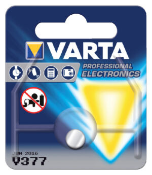 BATTERIJ KNOOPCEL VARTA V377 HORLOGE