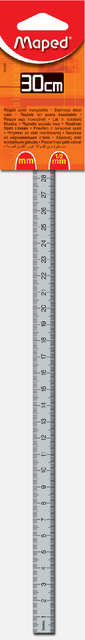 LINIAAL MAPED STAAL 30CM