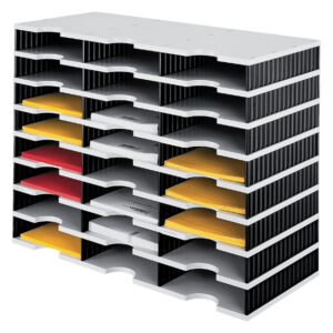 VAKKENSET STYRODOC A4 24VAKS ZWART/GRIJS