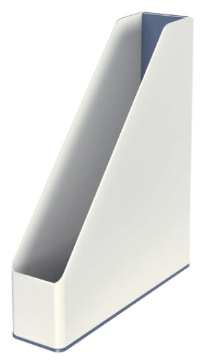 TIJDSCHRIFTCASSETTE LEITZ WOW WIT/GRIJS