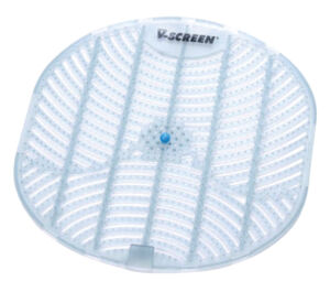 URINOIRMATJE COOL MINT TRANSPARANT/LICHTGRIJS