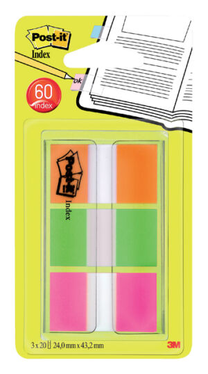 INDEXTABS 3M POST-IT 680OLP ASS