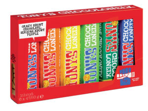 TONY'S CHOCOLONELY TINY 47/50GR PROEVERIJTJE ASS