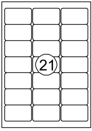 ETIKET QUANTORE 63.5X38.1MM 315ST