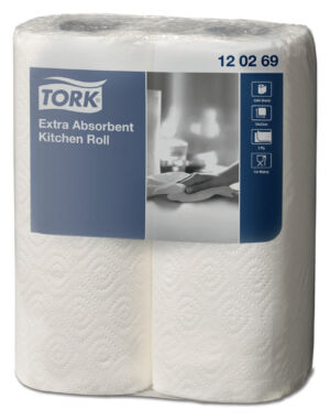 KEUKENROL TORK EXTRA ABSORBENT 2LAAGS 64VEL 120269