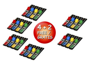 INDEXTABS 3M POST-IT 6834 SMALL VALUEPACK ASSORTI