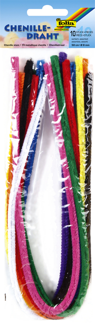 DRAAD CHENILLE FOLIA ASSORTI