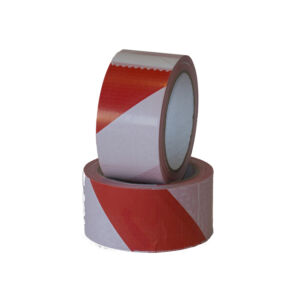 TAPE BUDGET SIGNALERINGS 50MMX66M ROOD WIT