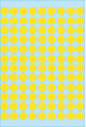 ETIKET HERMA 1841 ROND 8MM 540ST GEEL