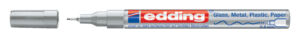 VILTSTIFT EDDING 780 LAK ROND 0.8MM ZILVER