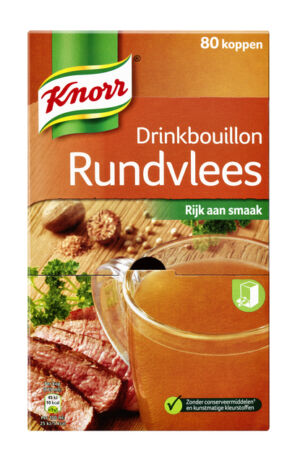 DRINKBOUILLON KNORR RUNDVLEES