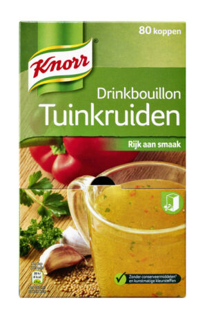 DRINKBOUILLON KNORR TUINKRUIDEN