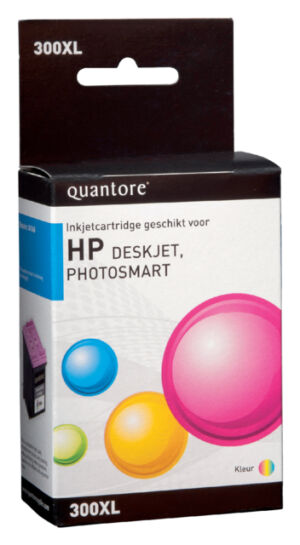 INKCARTRIDGE QUANTORE HP 300XL CC644EE HC KLEUR